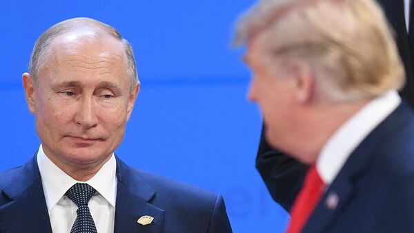 Владимир Путин и Дональд Трамп - Sputnik Беларусь