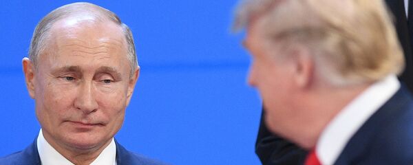 Владимир Путин и Дональд Трамп - Sputnik Беларусь
