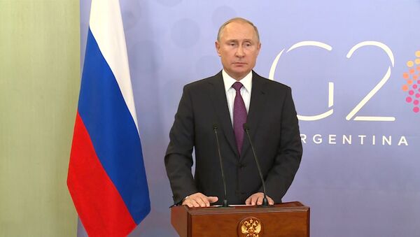 Путин рассказал о беседе с Трампом на G20 - Sputnik Беларусь