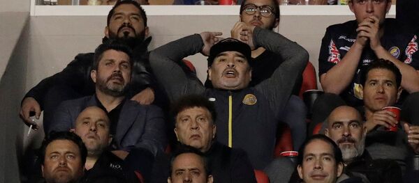 Главный тренер мексиканского Дорадоса Диего Марадона - Sputnik Беларусь