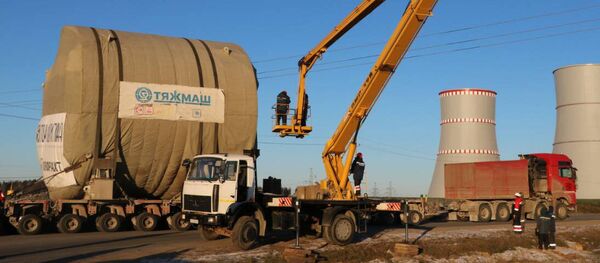 Транспартны шлюз на БелАЭС Транспартны шлюз на БелАЭС - Sputnik Беларусь