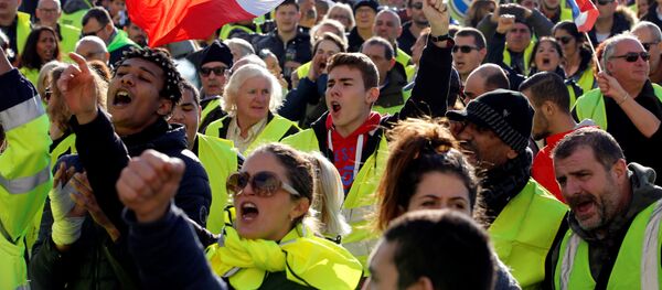Протесты желтых жилетов во Франции - Sputnik Беларусь