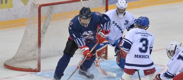 Матч Грифоны - Олимпия на Золотой шайбе - Sputnik Беларусь