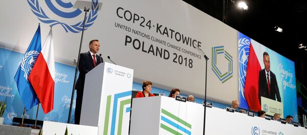 Анджей Дуда на пресс-конференции во время 24-й Конференции ООН по изменению климата (СОР24) - Sputnik Беларусь