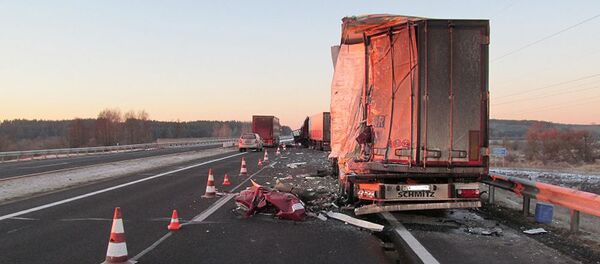 Место ДТП - Sputnik Беларусь