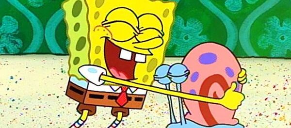 Кадр из мультфильма про Губку Боба - Sputnik Беларусь