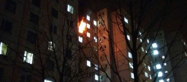 Пожар в общежитии - Sputnik Беларусь