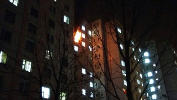 Пожар в общежитии - Sputnik Беларусь