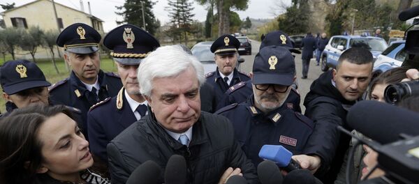 Начальник полицейского управления Анконы Оресте Капоказа - Sputnik Беларусь