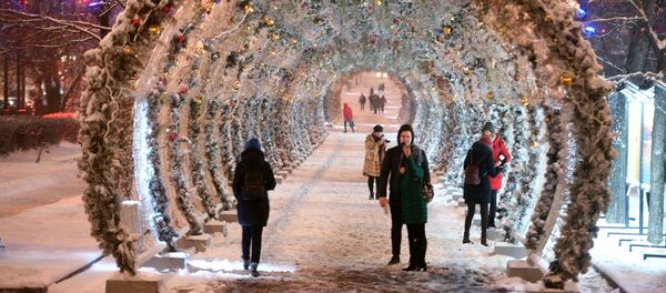 Украшение Москвы к Новому году - Sputnik Беларусь