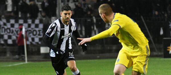 Игровой момент матча БАТЭ - ПАОК - Sputnik Беларусь