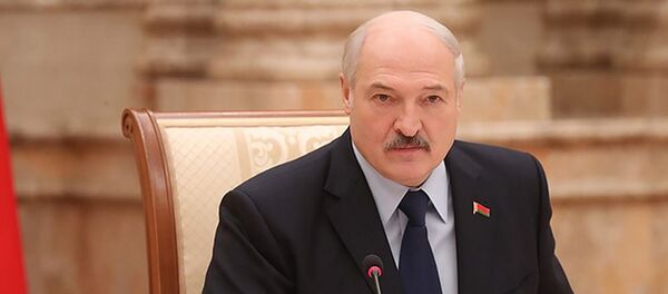 Александр Лукашенко на пресс-конференции для российских региональных СМИ в пятницу в Минске - Sputnik Беларусь