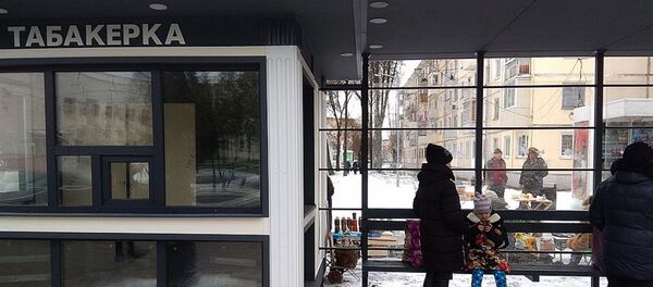 Табакерки в Витебске установлены на многих остановках - Sputnik Беларусь