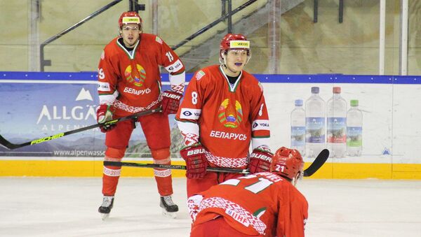Хоккеисты молодежной сборной Беларуси - Sputnik Беларусь