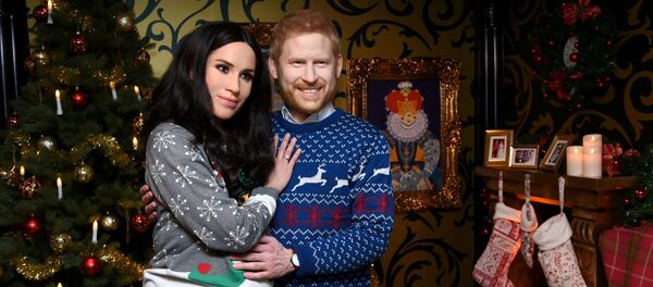 Фигуры принца Гарри и Меган Маркл в берлинском музее мадам Тюссо - Sputnik Беларусь