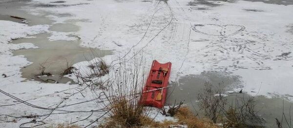 Лодка спасателей на Двине Лодка спасателей на Двине - Sputnik Беларусь