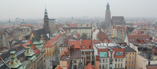 Вид на Вроцлав, архивное фото Вид на Вроцлав, архивное фото - Sputnik Беларусь