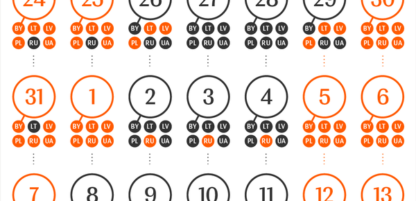 Нерабочие дни в Беларуси и соседних странах на Рождество и Новый год 2018–2019 - Sputnik Беларусь