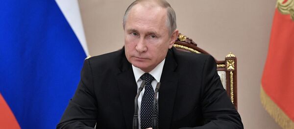 Президент России Владимир Путин проводит совещание - Sputnik Беларусь