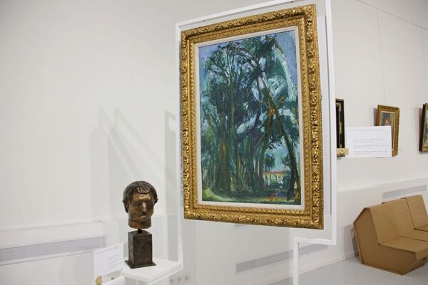 Карціна Вялікія лугі ў Шартры, ля віядука пэнзля Хаіма Суціна - Sputnik Беларусь