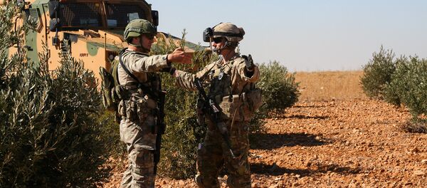Американские военные в Сирии, архивное фото - Sputnik Беларусь