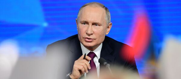 Президент России Владимир Путин - Sputnik Беларусь