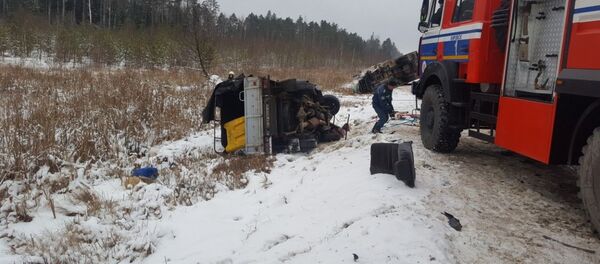 Место ДТП в Кировском районе - Sputnik Беларусь