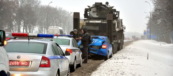 Массовое ДТП произошло на брестской трассе в субботу - Sputnik Беларусь