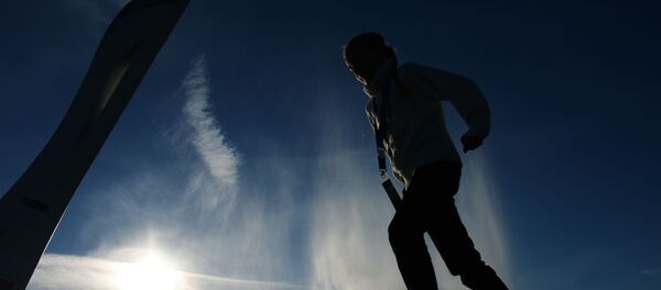 Силуэт мальчика Силуэт мальчика - Sputnik Беларусь