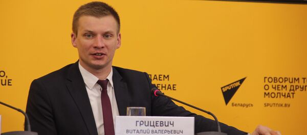 Заместитель директора департамента по туризму министерства спорта и туризма Беларуси Виталий Грицевич - Sputnik Беларусь