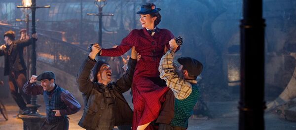 Кадр из фильма Мэри Поппинс Кадр из фильма Мэри Поппинс - Sputnik Беларусь