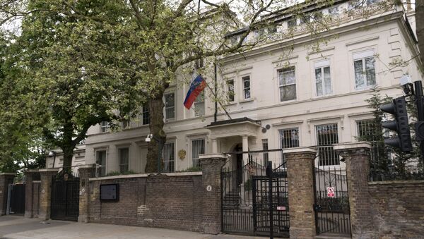Главное здание посольства России в Великобритании - Sputnik Беларусь