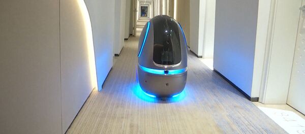 Вкалывают роботы, а не человек: отель будущего открылся в Китае - Sputnik Беларусь