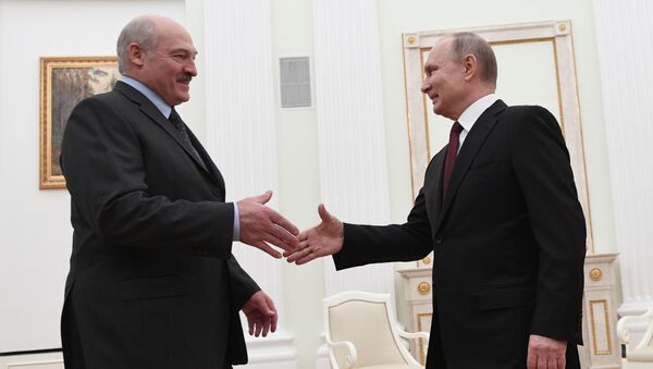 Александр Лукашенко и Владимир Путин, архивное фото - Sputnik Беларусь
