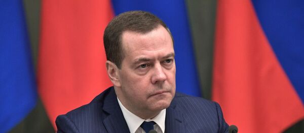 Председатель правительства РФ Дмитрий Медведев - Sputnik Беларусь