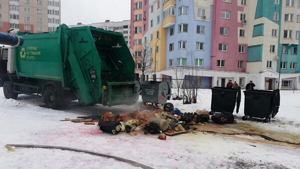 Опасные химические вещества обнаружены на свалке мусора в Минске - Sputnik Беларусь