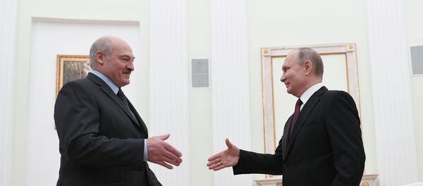 Президент России Владимир Путин встретился с президентом Беларуси Александром Лукашенко - Sputnik Беларусь