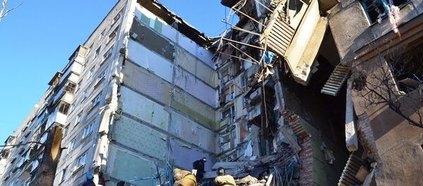 Дом, в котором произошел взрыв газа - Sputnik Беларусь