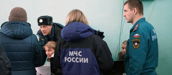 Временный штаб МЧС в Магнитогорске - Sputnik Беларусь