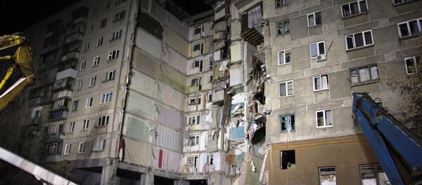 Ситуация в Магнитогорске в связи с обрушением подъезда жилого дома - Sputnik Беларусь