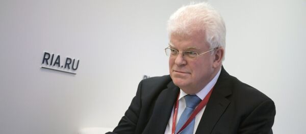 Пастаянны прадстаўнік Расійскай Федэрацыі пры Еўрапейскім Саюзе Уладзімір Чыжоў Пастаянны прадстаўнік Расійскай Федэрацыі пры Еўрапейскім Саюзе Уладзімір Чыжоў - Sputnik Беларусь