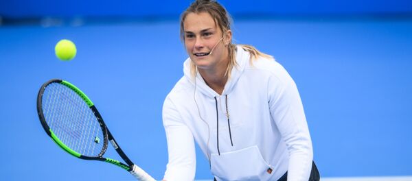 Беларуская тэнісістка Арына Сабаленка Беларуская тэнісістка Арына Сабаленка - Sputnik Беларусь