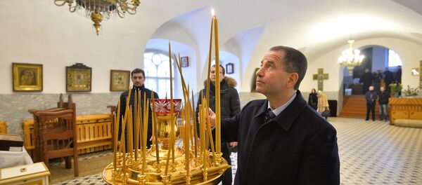 Посол России в Минске Михаил Бабич посетил Жировичский монастырь - Sputnik Беларусь