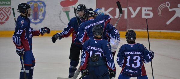 Детская хоккейная команда Грифоны - Sputnik Беларусь