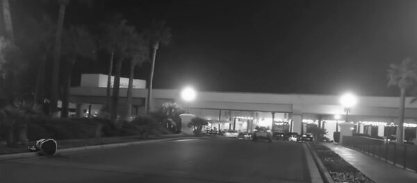 Российский робот попал под колеса Tesla в США Российский робот попал под колеса Tesla в США - Sputnik Беларусь