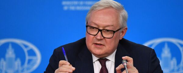 Брифинг заместителя главы МИД РФ Сергея Рябкова Брифинг заместителя главы МИД РФ Сергея Рябкова - Sputnik Беларусь