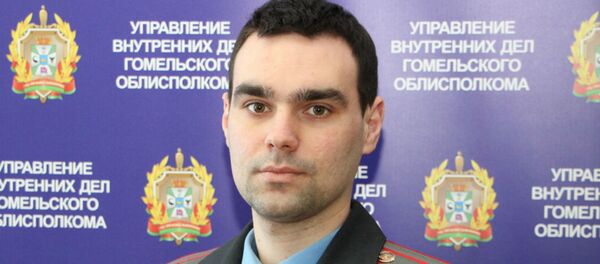 Официальный представитель УВД Гомельского облисполкома Юрий Пилькевич - Sputnik Беларусь