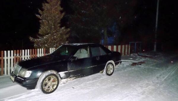 Автомобиль, на котором 18-летняя девушка катала на капоте своих друзей - Sputnik Беларусь