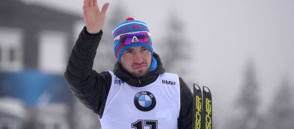 Александр Логинов (Россия), занявший первое место в спринте  - Sputnik Беларусь