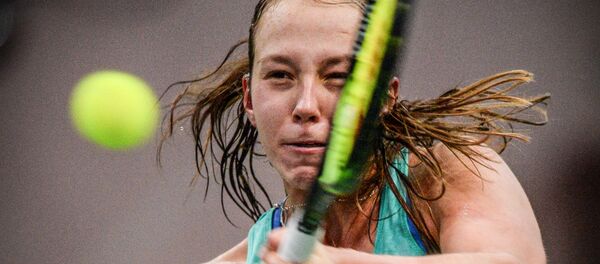 Беларуская тэнісістка Вера Лапко Беларуская тэнісістка Вера Лапко - Sputnik Беларусь